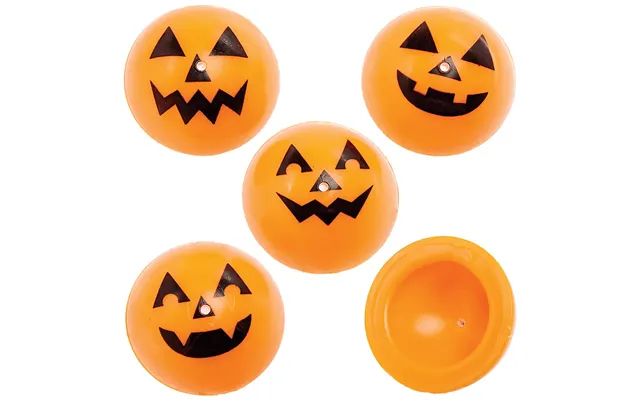 Pumpkin Jumping Poppers Pack Of 12 Halloween Toys - Party Bag Fillers