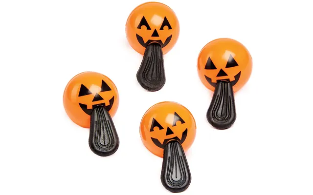 Pumpkin Tongue Stretchers Pack Of 8 Halloween Toys - Party Bag Fillers