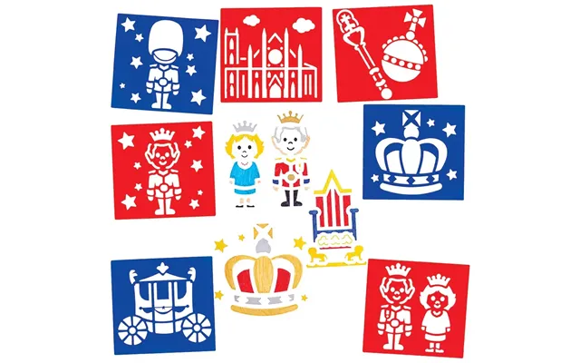 Royal Stencils Pack Of 10 Craft Supplies - 10 Assorted Designs