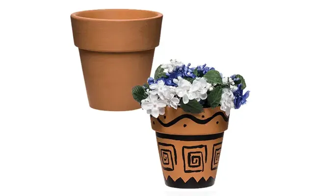 Terracotta Flowerpots Box Of 4 Nature Craft Kits