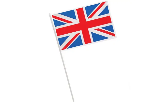 Union Jack Hand Waving Flags Pack Of 12 Party Decorations
