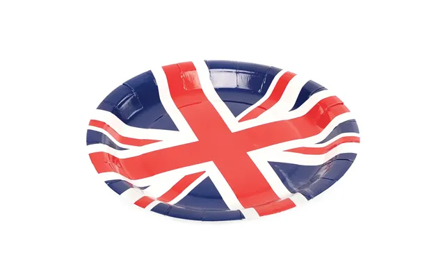 Union Jack Paper Plates Pack Of 20 Party Tableware