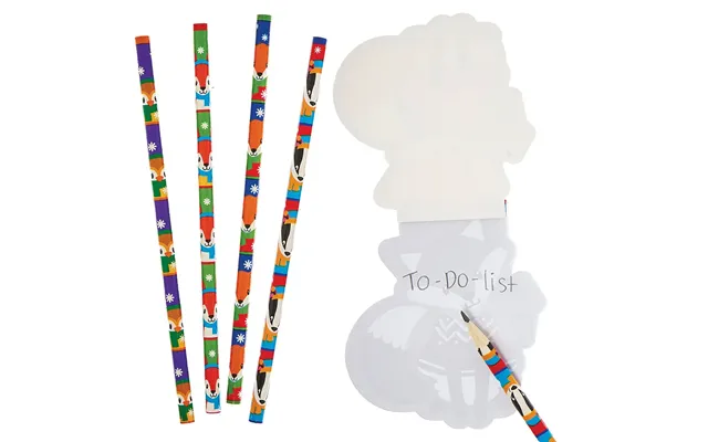 Winter Woodland Animals Pencils Pack Of 12