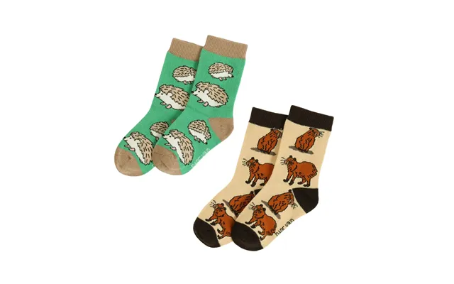 Kid’s Autumn Colour Socks Bundle Of 2 Kids 12-24 Months Uk Size 5