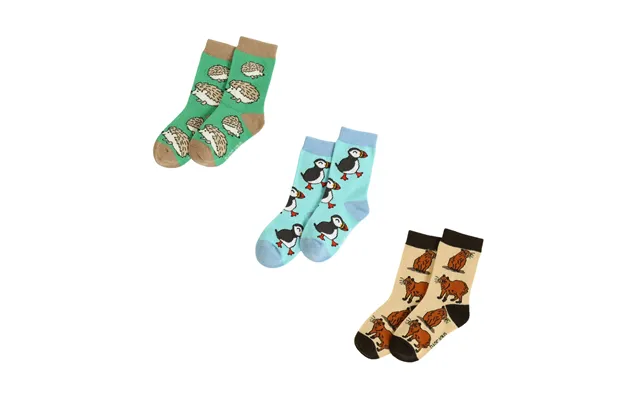 Kid’s Bamboo Socks Bundle Of 3 Kids 2-3 Years Uk Size 7-8.5