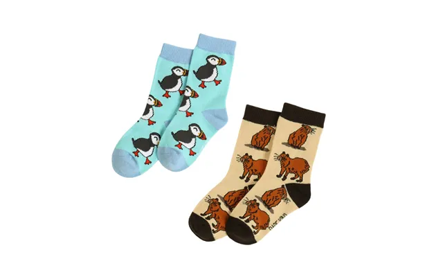 Kid’s Cheeky Socks Bundle Of 2 Kids 2-3 Years Uk Size 7-8.5
