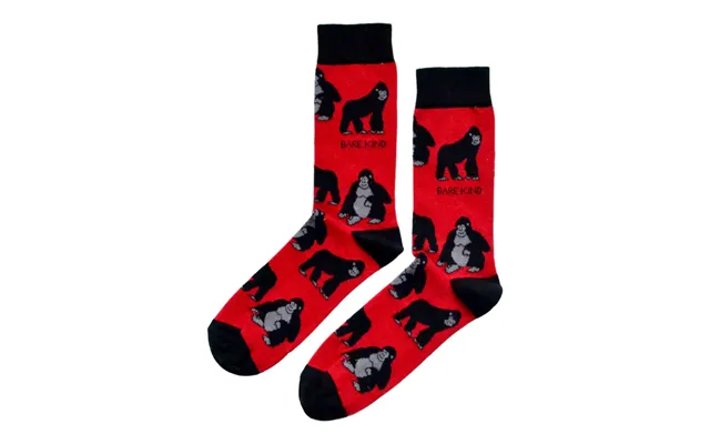 Save The Gorillas Bamboo Socks Uk Adult 4-7