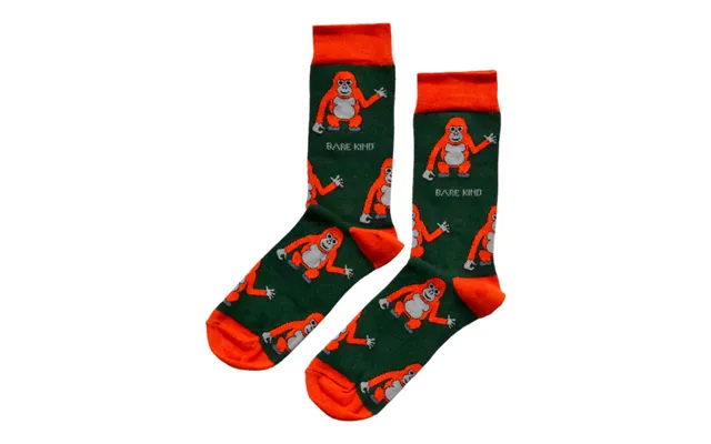 Save The Orangutans Bamboo Socks Uk Adult 4-7