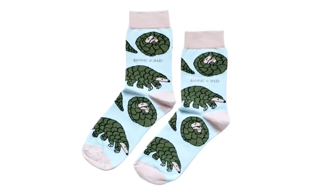 Save The Pangolins Bamboo Socks Uk Adult 7-11