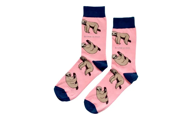 Save The Sloths Bamboo Socks Uk Adult 4-7