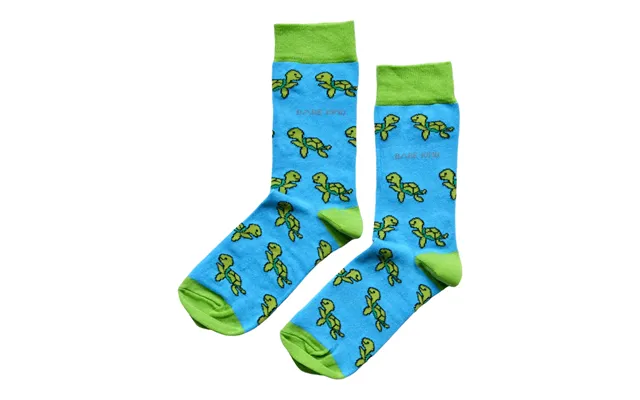 Save The Turtles Bamboo Socks Uk Adult 11-15
