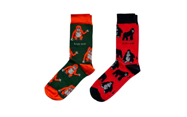 The Ape 2 Pack Bamboo Sock Set Uk Adult 7-11