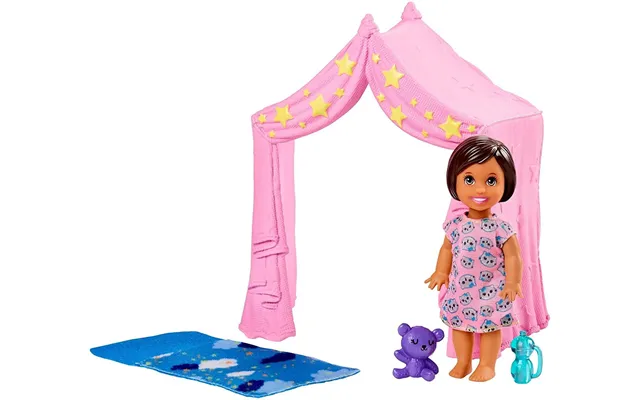 Barbie Babysitters Bedtime Tent Playset