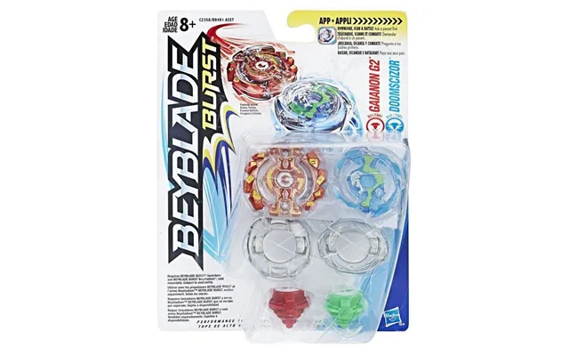 Beyblade Dual Pack Burst Gaianon G2 & Doomscizor
