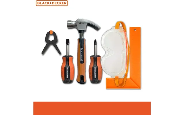 Black And Decker 6 Piece Builder Roleplay Tool Set