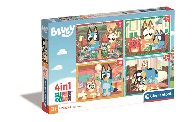 Bluey 4in1 Jigsaw Puzzle
