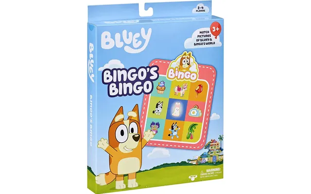 Bluey Bingo's Bingo Card Game