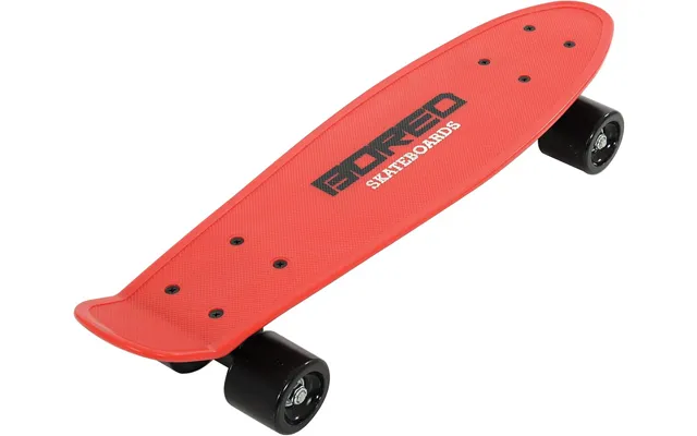 Bored Cruiser X Skateboard - Red