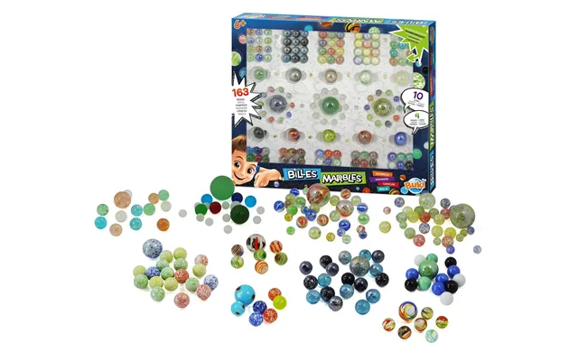 Buki France Box Of 163 Marbles