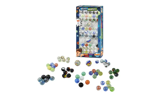 Buki France Box Of 56 Marbles