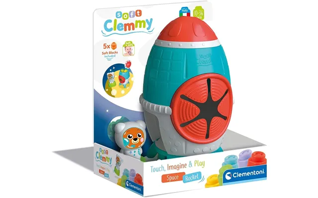 Clementoni Soft Clemmy Sensory Rocket