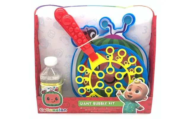 Cocomelon Giant Bubble Kit