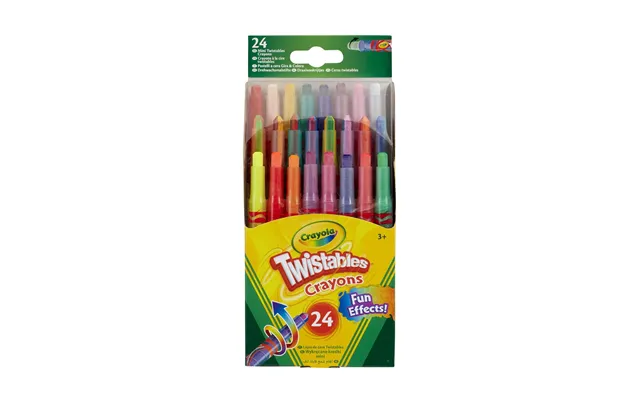 Crayola 24 Twistables Fun Effect Crayons