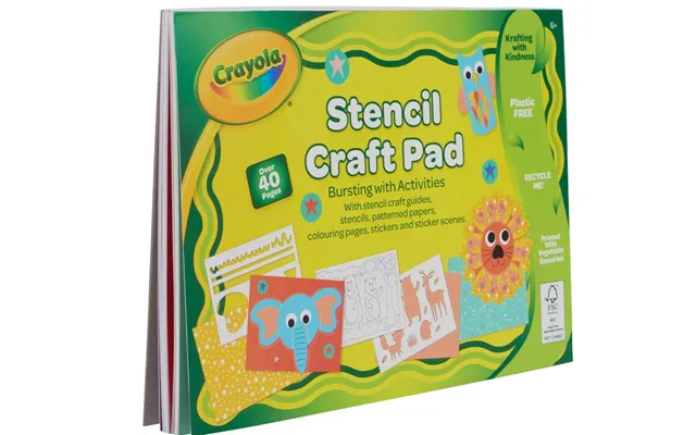 Crayola Stencil Craft Pad