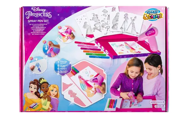 Disney Princess Battery-operated Spray Pen Set