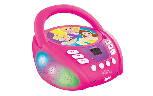 Disney Princess Bluetooth Cd Player With Lights