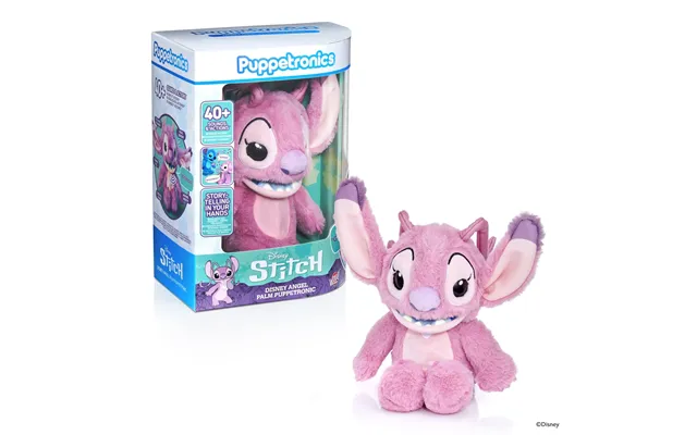 Disney Stitch Angel Palm Puppetronic Plush