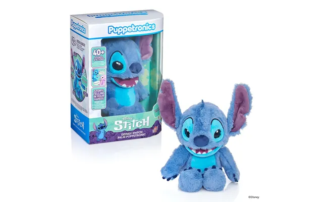 Disney Stitch Palm Puppetronic Plush