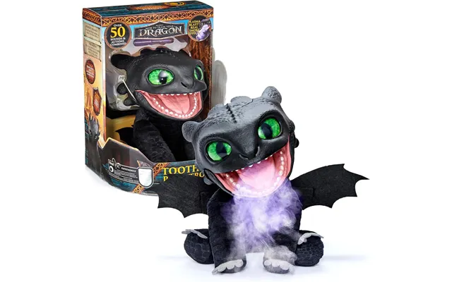 Dreamworks How To Train Your Dragon Toothless Puppetronic By Realfx Interactive Toy