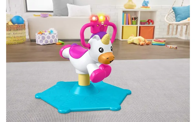 Fisher Price Bounce & Spin Unicorn