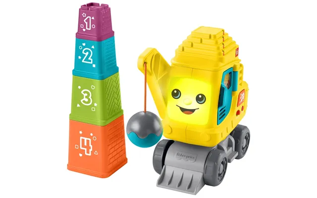 Fisher-price Count & Stack Crane Playset