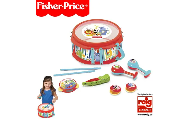 Fisher -price Percussion Set With 4 Instruments