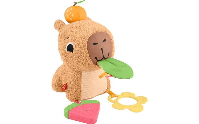 Fisher-price Snuggly Snacky Capybara Plush Baby Sensory Toy