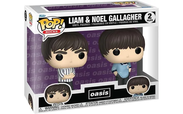 Funko Pop Oasis Liam & Noel Gallagher 2 Pack