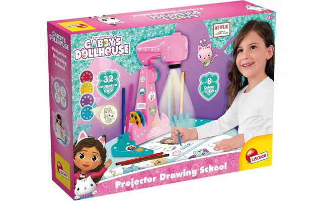 Gabby's Dollhouse Drawing Projector School