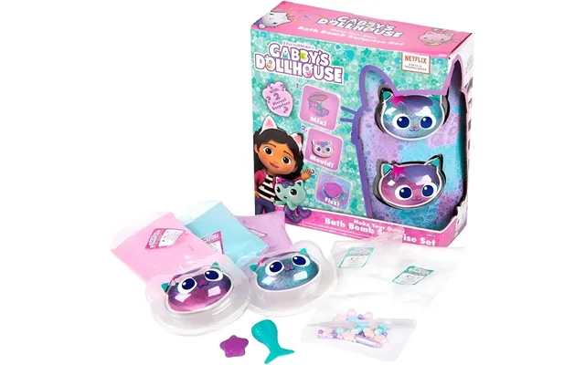 Gabby's Dollhouse Make Your Own Bath Bomb Surprise Set