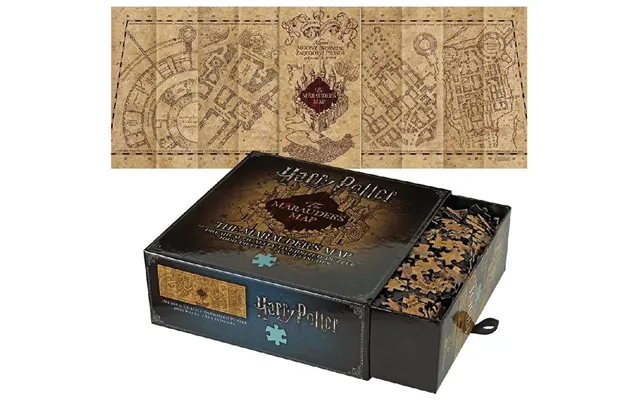 Harry Potter Marauders Map 1000 Piece Puzzle