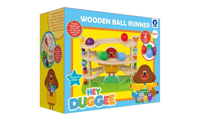 Hey Duggee Wooden Ball Runner