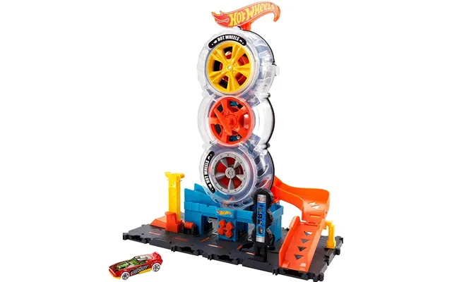 Hot Wheels City Super Twist Tyre Shop