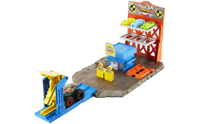 Hot Wheels Monster Trucks Blast Station