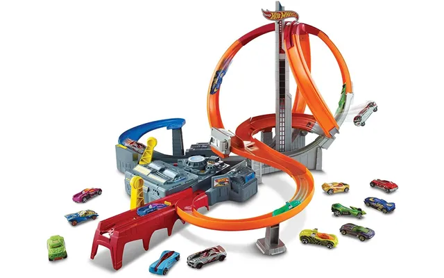 Hot Wheels Spin Storm Track Set