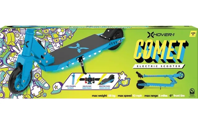 Hover-1 Comet Electric Scooter - Blue