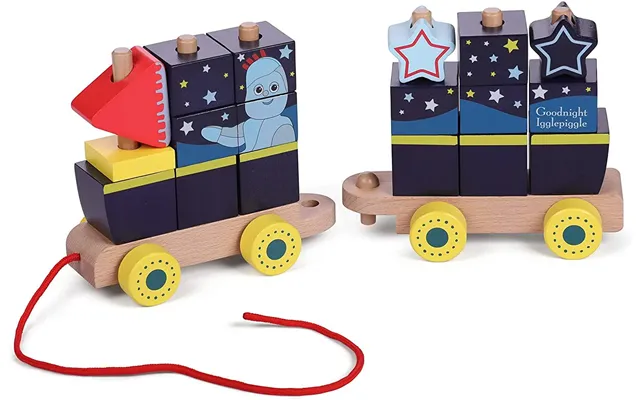 In The Night Garden Wooden Stacking Train