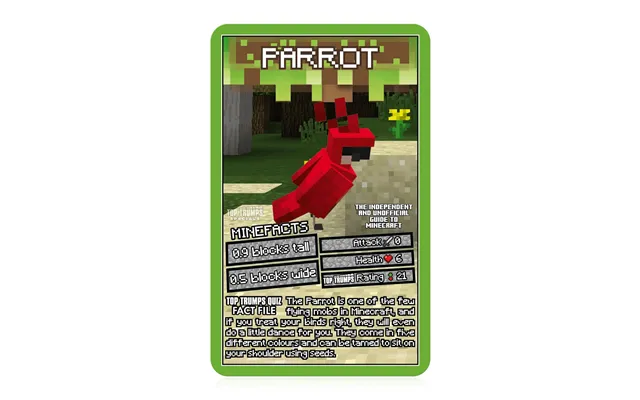 Independent Unofficial Guide To Minecraft Top Trumps Specials Card Game