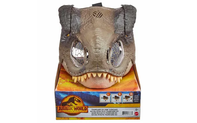 Jurassic World Dominion Tyrannosaurus Rex Chomp 'n Roar Mask