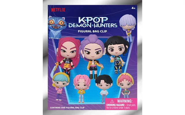 K-pop Demon Hunters Bag Clips Assortment - Series 1